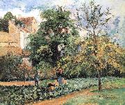 Camille Pissarro Pang plans Schwarz orchards china oil painting artist